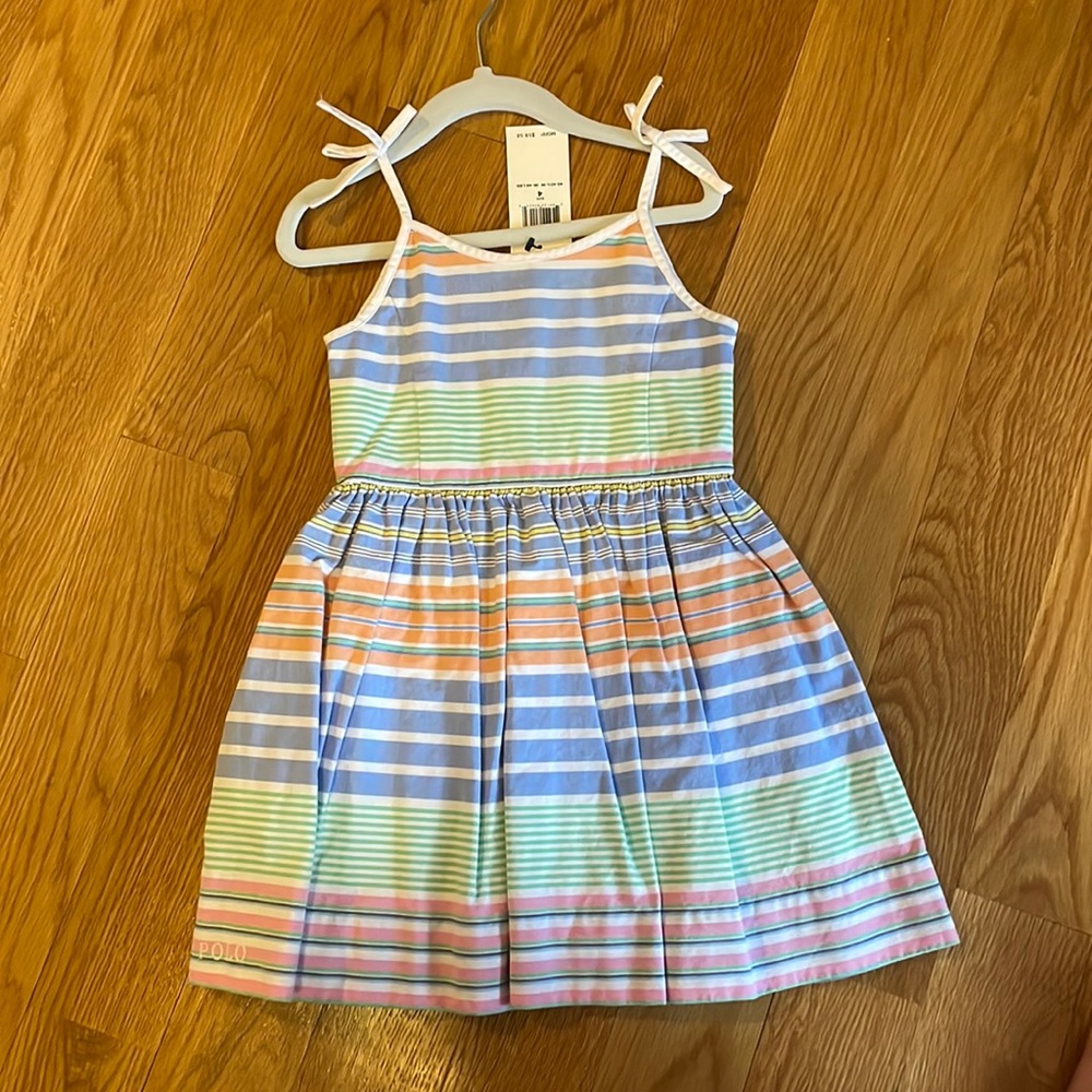 NWT Polo Ralph Lauren Striped Dress